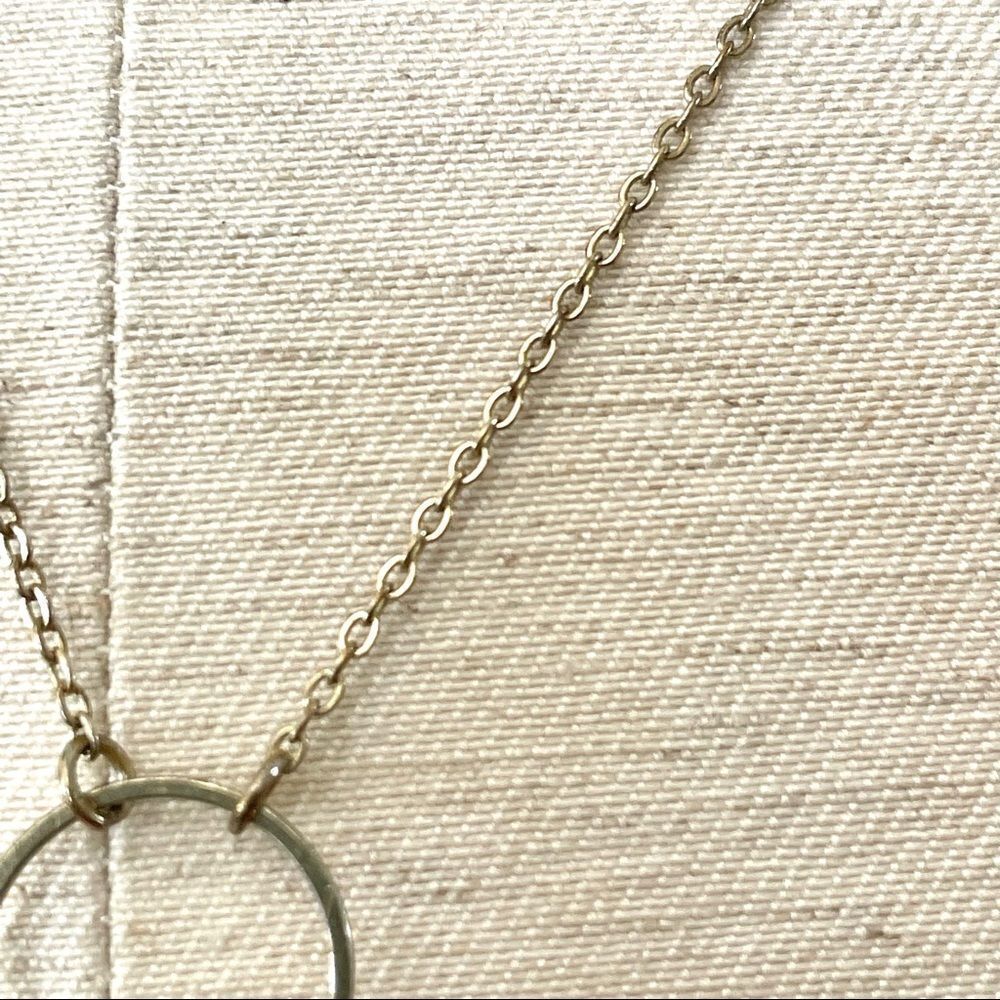 INC gold tone charm necklace - Picture 7 of 15